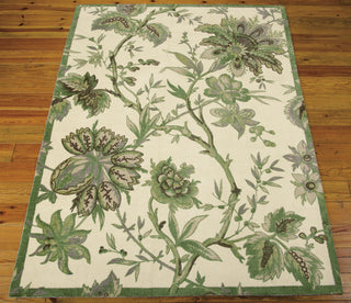 Nourison Artisanal Delight WAD06 Felicite Leaf Area Rug by Waverly 5' X 7' Floor Shot