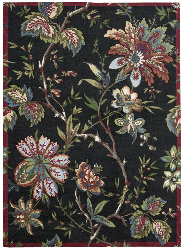 Nourison Artisanal Delight WAD06 Felicite Noir Area Rug by Waverly