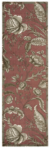 Nourison Artisanal Delight WAD07 Fanciful Russet Area Rug by Waverly 3' X 8'