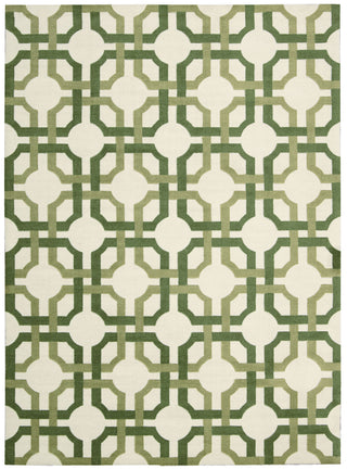 Nourison Artisanal Delight WAD09 Groovy Grille Leaf Area Rug by Waverly main image