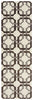 Nourison Artisanal Delight WAD09 Groovy Grille Tobacco Area Rug by Waverly 3' X 8'