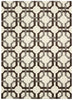 Nourison Artisanal Delight WAD09 Groovy Grille Tobacco Area Rug by Waverly main image