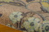 Nourison Artisanal Delight WAD20 Graceful Garden Blue Jay Area Rug by Waverly 5' X 7' Texture Shot