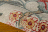 Nourison Artisanal Delight WAD20 Graceful Garden Poppy Area Rug by Waverly 5' X 7' Texture Shot