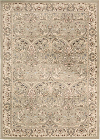 Nourison Walden WAL03 Light Green Area Rug Main Image