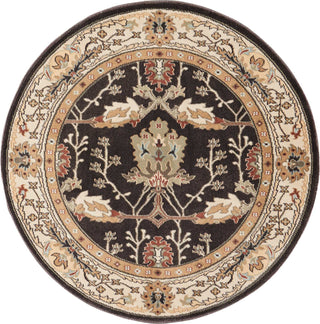 Nourison Walden WAL04 Bistre Area Rug 3' 9'' Round