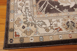 Nourison Walden WAL04 Bistre Area Rug Corner Image