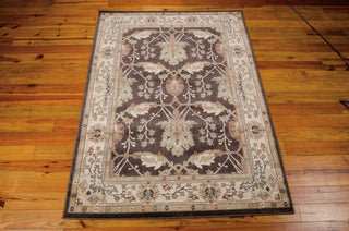 Nourison Walden WAL04 Bistre Area Rug Room Image Feature