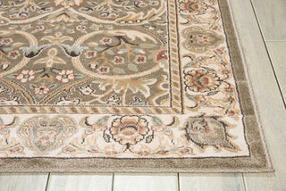 Nourison Walden WAL03 Grey Area Rug Detail Image