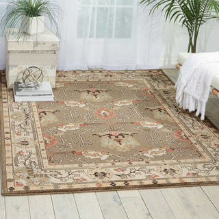 Nourison Walden WAL04 Grey Area Rug Room Image Feature