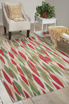 Nourison Sun and Shade SND01 Bits Pieces Blossom Area Rug by Waverly Room Image
