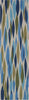 Nourison Sun and Shade SND01 Bits Pieces Seaglass Area Rug by Waverly 2'3'' X 8' Runner Image