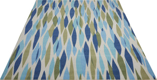 Nourison Sun and Shade SND01 Bits Pieces Seaglass Area Rug by Waverly Main Image