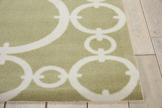 Nourison Sun and Shade SND02 Connected Citrine Area Rug by Waverly