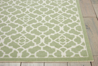 Nourison Wav01/Sun and Shade SND04 Apple Area Rug by Waverly Detail Image