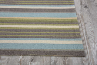 Nourison Wav01/Sun and Shade SND12 Platinum Area Rug by Waverly Detail Image