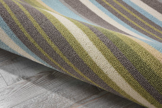 Nourison Wav01/Sun and Shade SND12 Platinum Area Rug by Waverly Detail Image