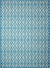 Nourison Sun and Shade SND19 Centro Azure Area Rug by Waverly Main Image