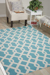 Nourison Sun and Shade SND20 Ellis Poolside Area Rug by Waverly Room Image Feature
