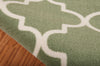 Nourison Wav01/Sun and Shade SND25 Moss Area Rug by Waverly Detail Image