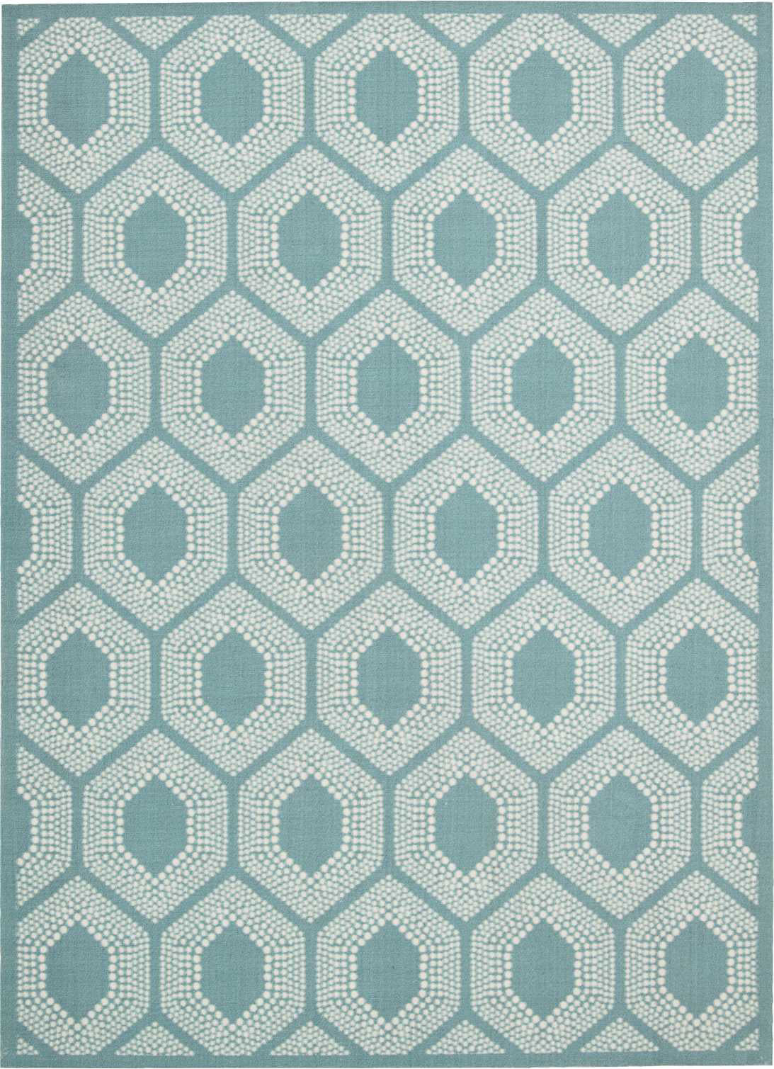 Nourison Wav01/Sun and Shade SND26 Surf Area Rug by Waverly