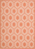 Nourison Wav01/Sun and Shade SND26 Tangerine Area Rug by Waverly main image