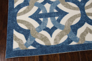 Nourison Sun and Shade SND30 Tipton Celestial Area Rug by Waverly Corner Image