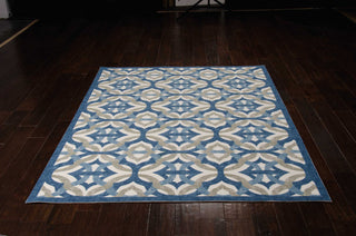 Nourison Sun and Shade SND30 Tipton Celestial Area Rug by Waverly Main Image Feature