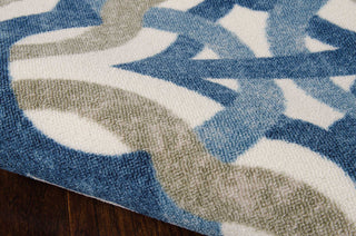 Nourison Sun and Shade SND30 Tipton Celestial Area Rug by Waverly Detail Image