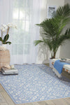 Nourison Sun and Shade SND31 Lace It Up Aquarium Area Rug by Waverly Room Image Feature