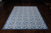 Nourison Sun and Shade SND31 Lace It Up Navy Area Rug by Waverly Main Image