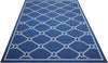 Nourison Wav01/Sun and Shade SND41 Navy Area Rug by Waverly