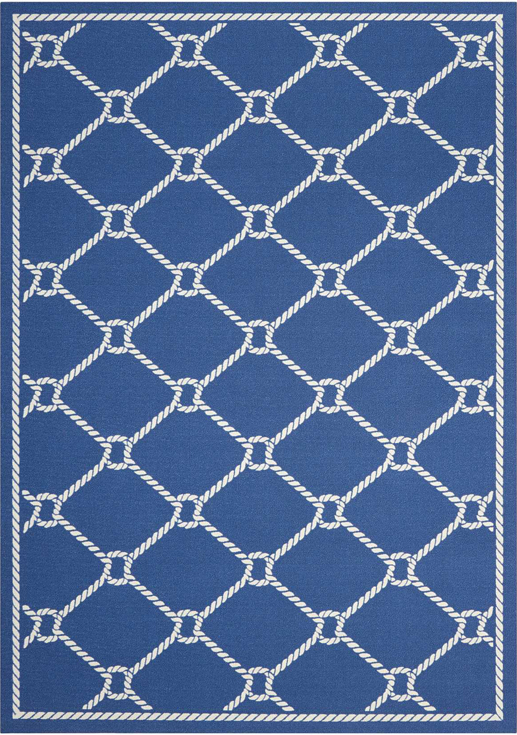 Nourison Wav01/Sun and Shade SND41 Navy Area Rug by Waverly
