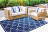 Nourison Wav01/Sun and Shade SND41 Navy Area Rug by Waverly