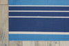 Nourison Wav01/Sun and Shade SND45 Blue Area Rug by Waverly Corner Image