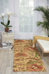 Nourison Global Awakening WGA01 Imperial Dress Antique Area Rug by Waverly Room Image Feature
