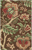 Nourison Global Awakening WGA01 Imperial Dress Chocolate Area Rug by Waverly