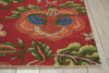 Nourison Global Awakening WGA01 Imperial Dress Garnet Area Rug by Waverly Detail Image