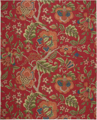 Nourison Global Awakening WGA01 Imperial Dress Garnet Area Rug by Waverly Main Image