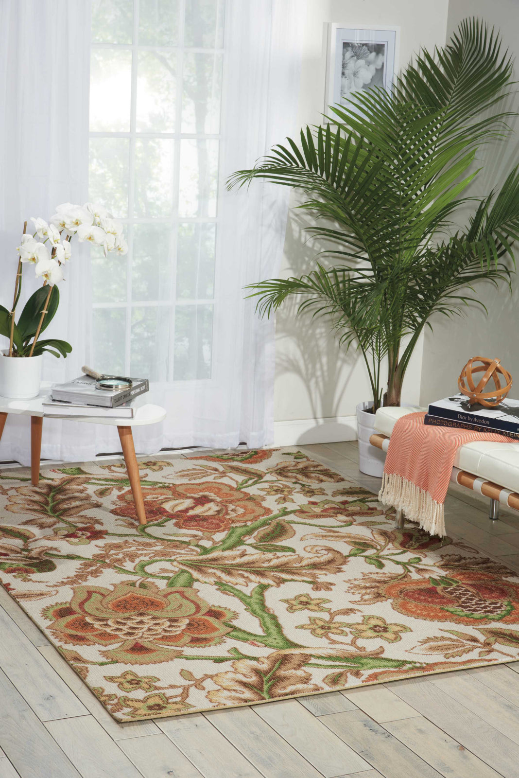 Nourison Global Awakening WGA01 Imperial Dress Pear Area Rug by Waverly ...