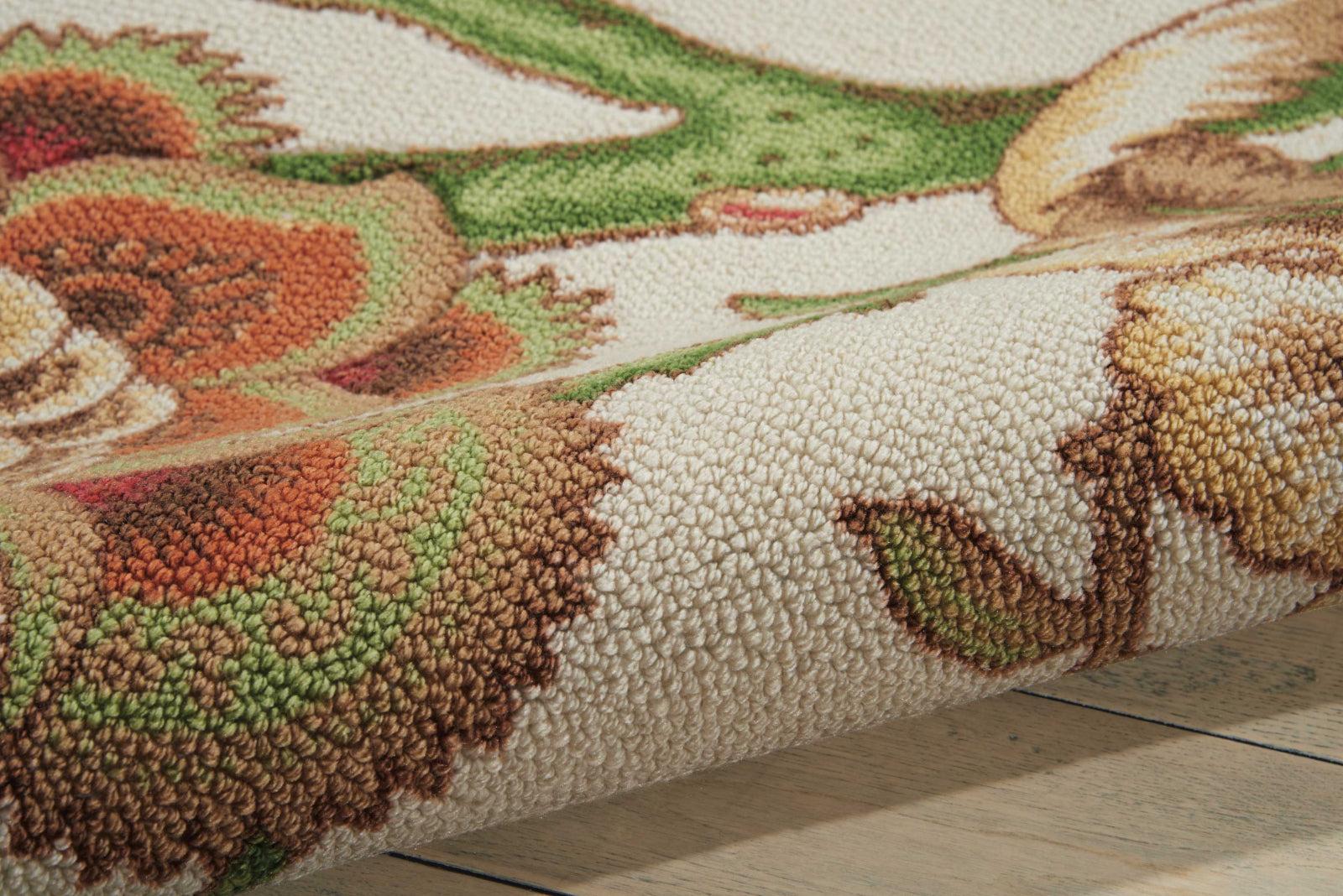 Nourison Global Awakening WGA01 Imperial Dress Pear Area Rug by Waverly ...