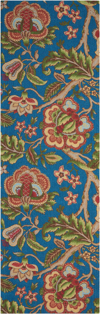 Nourison Global Awakening WGA01 Imperial Dress Sapphire Area Rug by Waverly