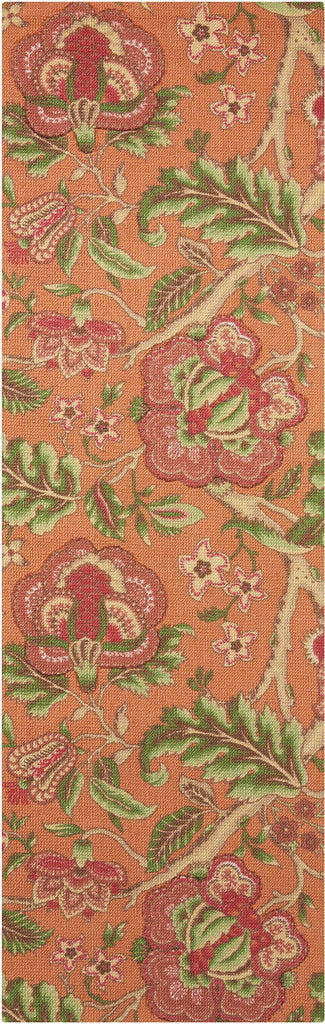 Nourison Global Awakening WGA01 Imperial Dress Spice Area Rug by Waverly