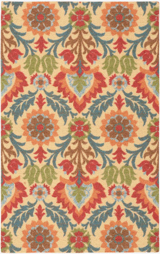 Nourison Global Awakening WGA03 Santa Maria Spice Area Rug by Waverly