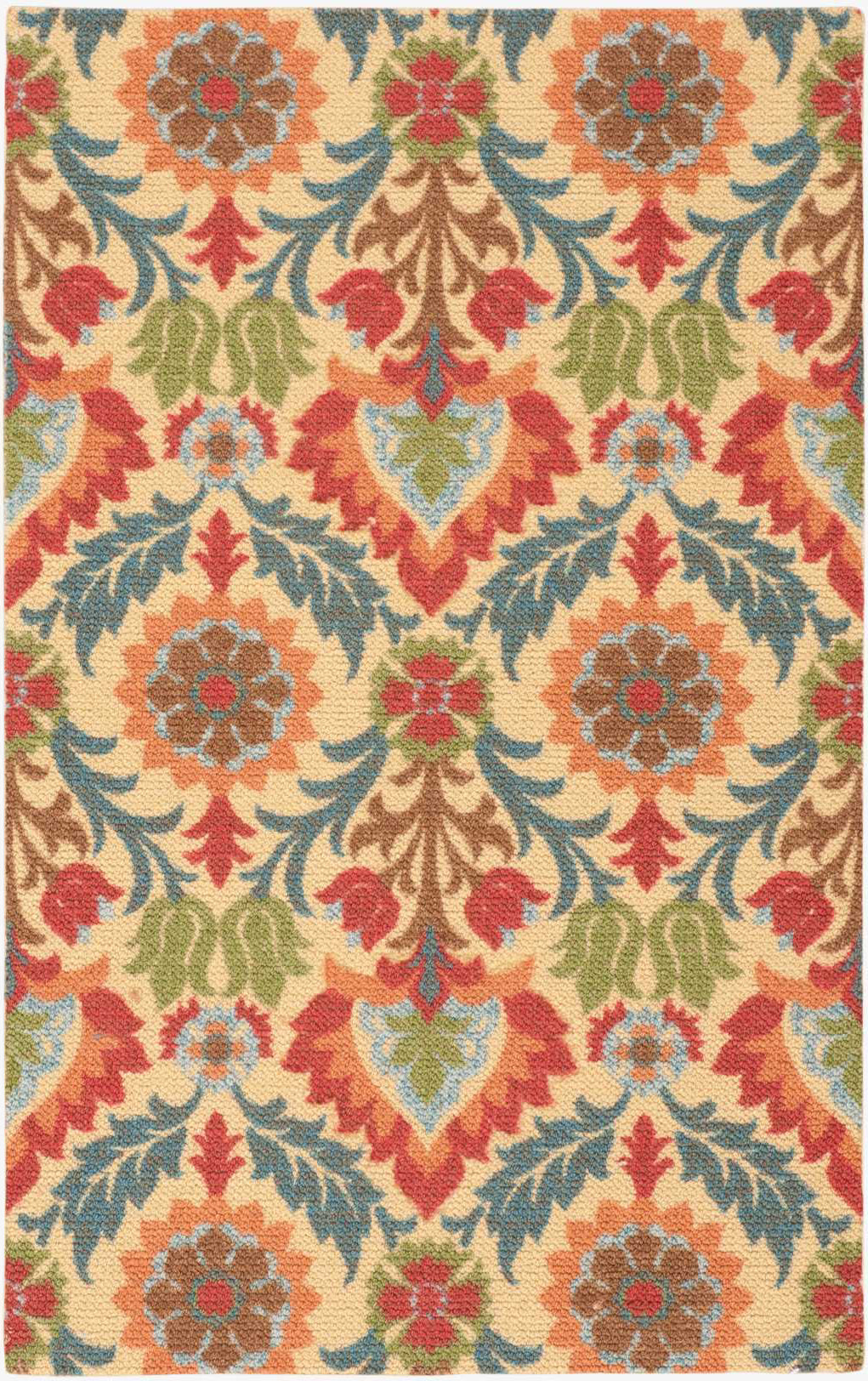 Nourison Global Awakening WGA03 Santa Maria Spice Area Rug by Waverly ...