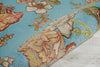 Nourison Global Awakening WGA05 Casablanca Rose Ceramic Area Rug by Waverly Detail Image
