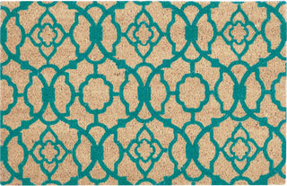 Nourison Wav17 Greetings WGT02 Aqua Area Rug by Waverly main image