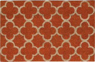 Nourison Wav17 Greetings WGT11 Orange Area Rug by Waverly main image