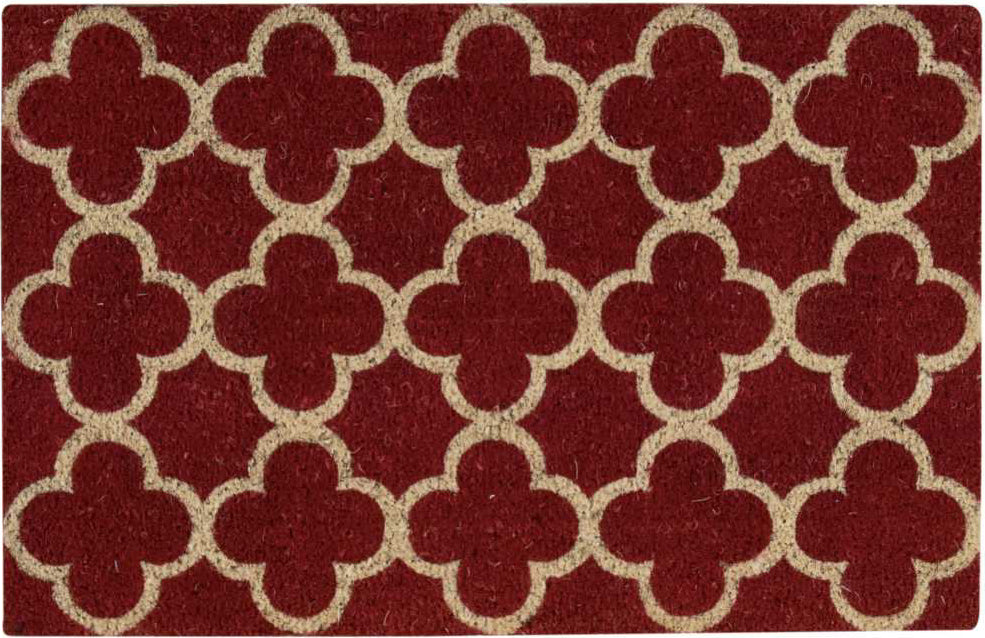 Nourison Wav17 Greetings WGT11 Red Area Rug by Waverly main image
