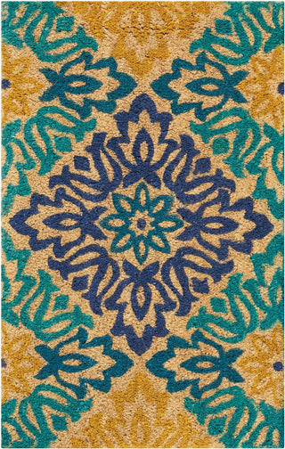 Nourison Wav17 Greetings WGT21 Aqua Area Rug by Waverly main image